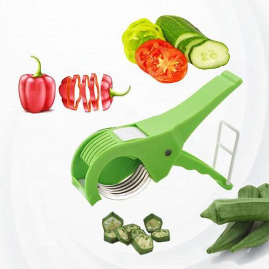 5-Blade Multi Vegetable and Fruit Cutter Slicer with Lock