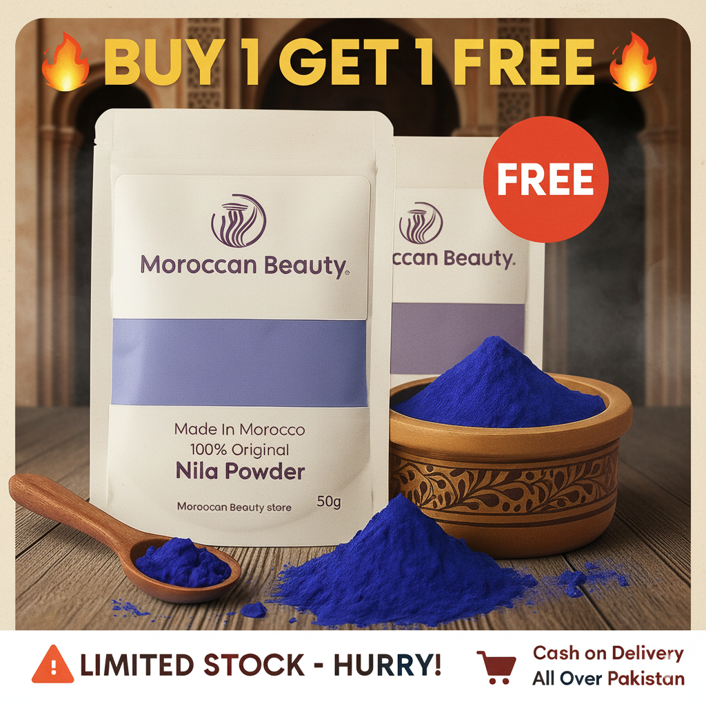 Moroccan Blue Nila Powder 