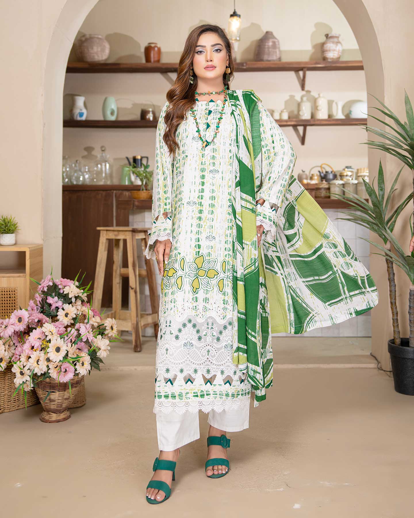 Plain trouser matching set for Grace Hazel by Aalaya winter suit