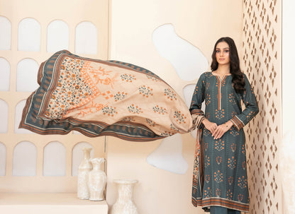 Tawakkal Rahab plain staple shalwar fabric un-stitched