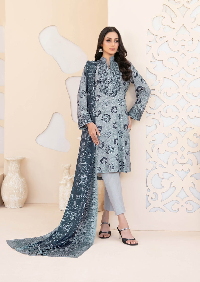 Tawakkal Rahab plain staple shalwar fabric un-stitched