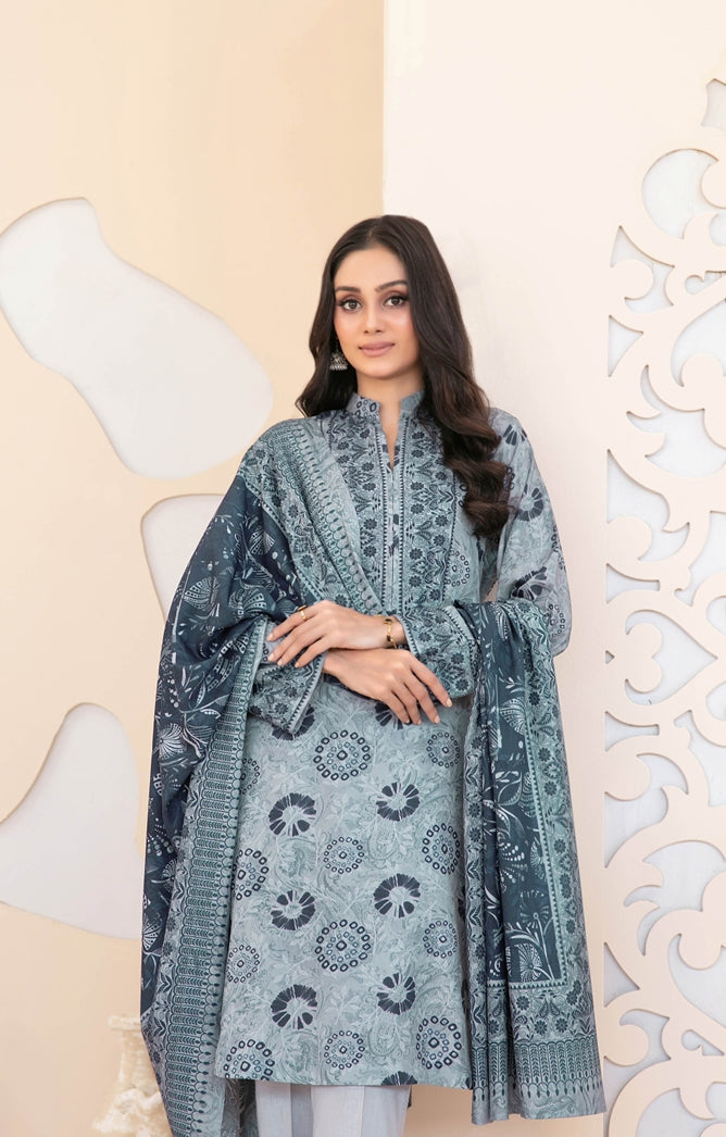 Tawakkal Rahab plain staple shalwar fabric un-stitched