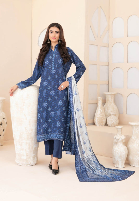 Tawakkal Rahab plain staple shalwar fabric un-stitched