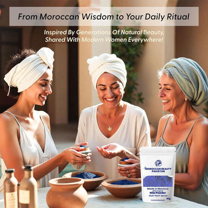 Moroccan Blue Nila Powder – 100% Organic Skin Whitening Powder (Buy One Get One Free)